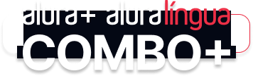 O Combo+ é a jução do alura+ e o alura lingua